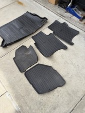 USED * 07-08 Honda Fit GD3 USDM OEM Rubber Floor Mats Including Trunk Mat picture