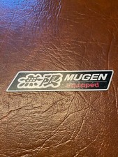 Genuine MUGEN Equipped Badge Rare Metal Lightweight JDM Emblem picture
