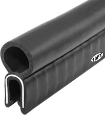 Car Door Rubber Seal Strip Fits 1/16