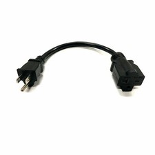 NEMA 5-15P to 6-20R Heavy Duty Electric Cable Plug Adapter picture