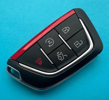 OEM 2021-2025 CADILLAC CT4 CT5 SMART KEY REMOTE 5 BUTTONS YG0G20TB1 ~RED V LOGO picture