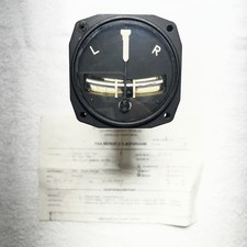 Vintage Bendix Pioneer Turn and Bank Indicator P/N 1721-2U-A2 Repaired picture