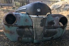 1941 Ford Complete Front Clip In Solid Original State Willing To Partout Lmk. picture