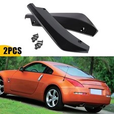 For Nissan 350Z 2006-2009 Rear Bumper Lip Splitter Diffuser Body Kit Black picture