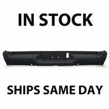 VRC Rear Bumper Black Fit For 2019-2024 Ram 1500 Single Exhaust w/ Sensor Holes picture