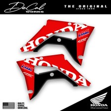 Officially Licensed Honda CRF 450RL Design Replica Rad Shroud Graphics Kit picture