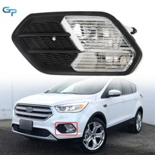 For 2017-2019 Ford Escape Front Assembly Fog Light Lamp w/Black Driver Left Side picture