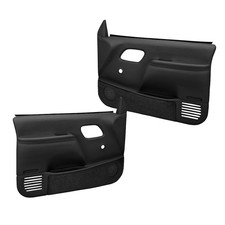 Coverlay 18-59N-BLK Front Door Trim Panels Set of 2 For 1995-99 GMC C1500 C2500 picture