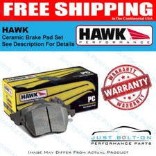 HAWK Ceramic Brake Pad Sets Performance Vehicle Fitment See Descr. HB820Z.675 picture