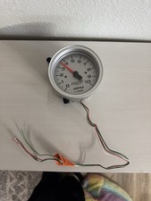 NEW Auto Meter Auto Gage Tachometer 0–10,000 RPM – Silver picture