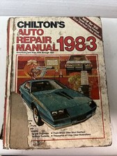 Chilton’s Auto Repair Manual 1983 American Cars 1976-1983 picture
