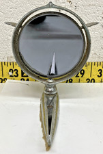 Rare 1950s Dandee Skylark 100 Chrome Space Age Rocket Ship Side View Mirror (SC6 picture