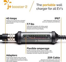 J+ Booster 2 -  Portable Home EV Charger Level 2 40A/240V -  21ft (USED) picture