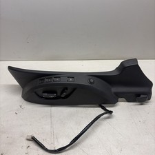 Volvo C30 driver front LH power seat switch w trim panel black memory OEM 07-13 picture
