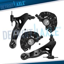 FWD Front Steering Knuckles Hub Lower Control Arms Ball Joints for Toyota Sienna picture
