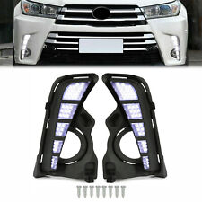 KUAFU For Toyota Highlander 17-19 LED DRL Daytime Running Light/Front Fog Lights picture