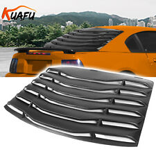 KUAFU Rear Window Louver For Ford Mustang 1999-2004 Sun Shade Cover Black ABS picture