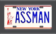 ASSMAN License Plate Aluminum 6