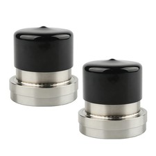 2 Pcs 2.441-inch Trailer Wheel Bearing Protector, Stainless Steel Bearing Cover picture