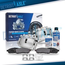 6pc Front Disc Brake Calipers Ceramic Brake Pads for 05-2008 Ford F-150 Mark LT picture