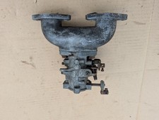 Vintage Tillotson Snowmobile Carburetor HR94A / Twin Intake Manifold FOR REPAIR picture