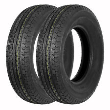 Set of 2 Radial Trailer Tire ST205/75R15 , 205 75 15, 8-Ply Load Range D LRD picture