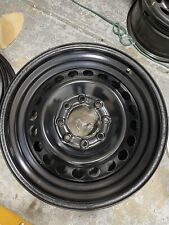 GM Transport Wheels Rims 22” Inch 8 Lug Oem Factory Black Steel Silverado picture