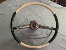 1953-1956 STUDEBAKER STEERING WHEEL DELUXE WITH HORN RING and HORN BUTTON/EMBLEM picture