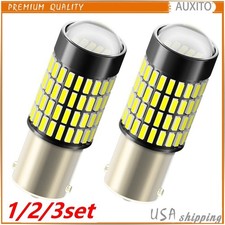 1/2set AUXITO 1156 7506 Power High Reverse LED Light Back Up Bulb 6000K 2800LM picture