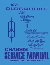 1971 Oldsmobile Chassis Service Manual picture
