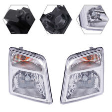 1 Pair Headlight Halogen Headlamp Assembly For Ford Transit Connect 2010-2013 picture