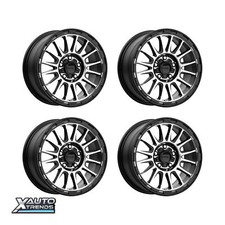 KMC KM542 Impact Satin Black Machined 17X8 5X108 38mm (Set of 4) picture