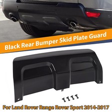 Rear Bumper Skid Plate Cover For 2014 2015 2016 2017 Range Rover Sport Black picture