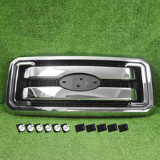 For 2011-2016 Ford F250 F350 F450 F550 Super Duty Lariat Chrome Grille Assembly picture