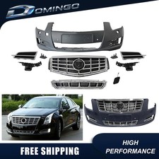 For 2013-2017 Cadillac XTS Front Bumper Cover Kit with Upper & Lowre Grille picture