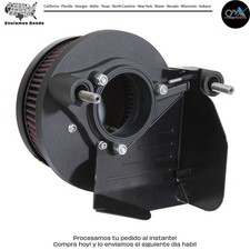 TOMA DE AIRE DE METAL DE CALLE ACABADO NEGRO Harley-Davidson Harley Davidson picture