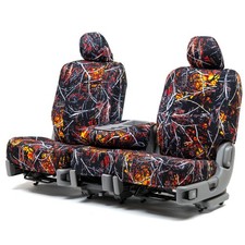 For the 2015-2020 Ford F-150 Seat Covers, Front 40/20/40 Set in Wildfire Camo picture