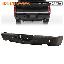 Rear Step Bumper Black Fit For 2009-2018 Dodge RAM 1500 With Sensor Holes picture