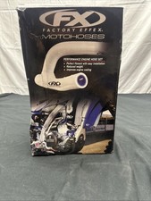 Factory Effex Blue Radiator Y-Hose Kit Honda CRF450R 13-14 14-34324 Damaged Box picture