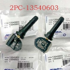 2PCS TPMS Tire Pressure Sensors 13540603 OEM For Chevy GMC Buick Cadillac picture