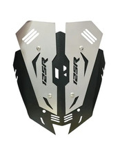 Hero Xtreme 125R Bike Visor Windshield Grey Heavy Metal Aerodynamic Universal picture