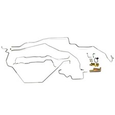 The Stop Shop P1967PV2G Complete Brake Line Kit, 67 Firebird picture