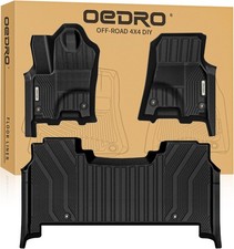 OEDRO TPE Floor Mats for 2025-2026 RAM 1500 Crew Cab Floor Liners All Weather picture