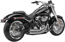 Cobra Speedster Short 909 Exhaust System Chrome #6715 Harley Davidson picture