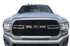 AeroSkin Chrome Hood Protector Bug Shield Deflector for 2019-2025 Ram 2500 3500 picture