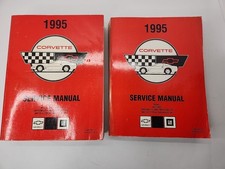 1995 Chevrolet Corvette ORIGINAL Service Manual 2 Volume Set (6E) (8A) GM-STG picture