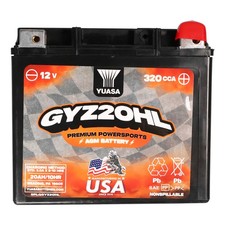 YUASA GYZ20HL High Performance AGM For 12-Volt Battery Sealed Factory Activated picture