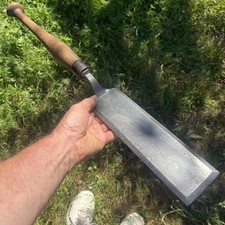 Ultra Rare DR Barton 3” Crank Neck Bevel Edge Chisel/Slick picture