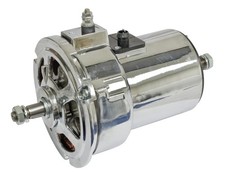 Empi 90 Amp Chrome Alternator for VW Beetle - 9463-7 picture