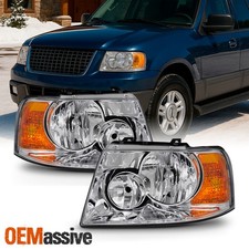 Fit 2003 2004 2005 2006 Ford Expedition Headlights Replacement  Lamp 03 04 05 06 picture